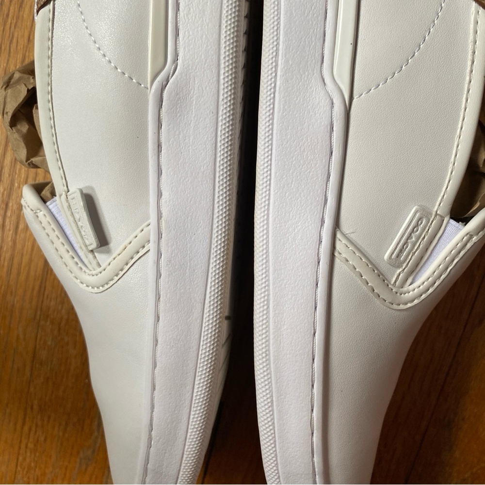 Women's Coach Walker Slip On Sneaker, Style C0571 White, Size 8.5 - Picture 7 of 8